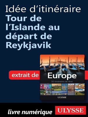 cover image of Idée d'itinéraire Tour de l'Islande au départ de Reykjavik